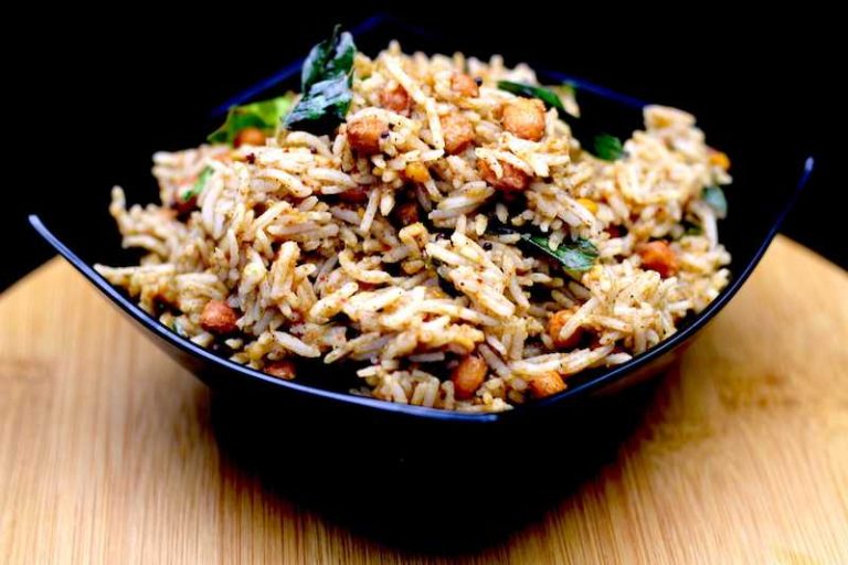 tamarind rice – puliyodharai – imli rice