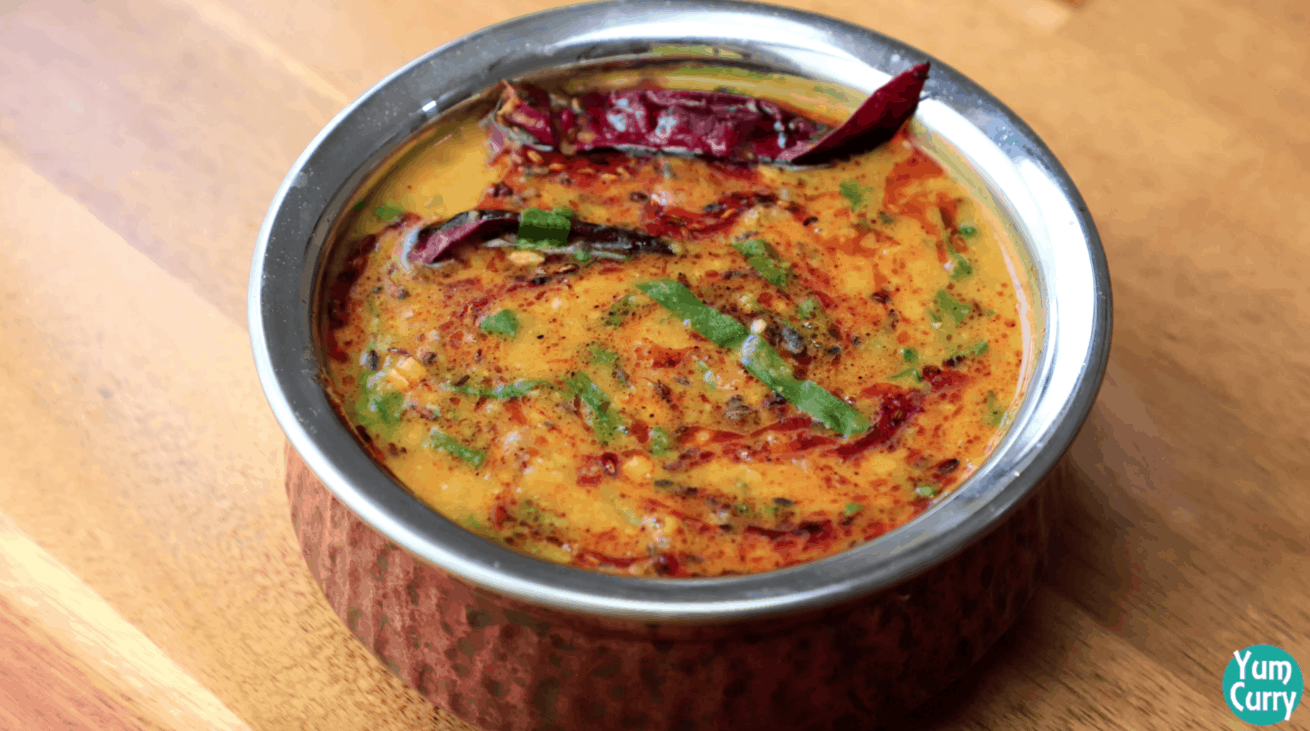 Dal palak dhaba style